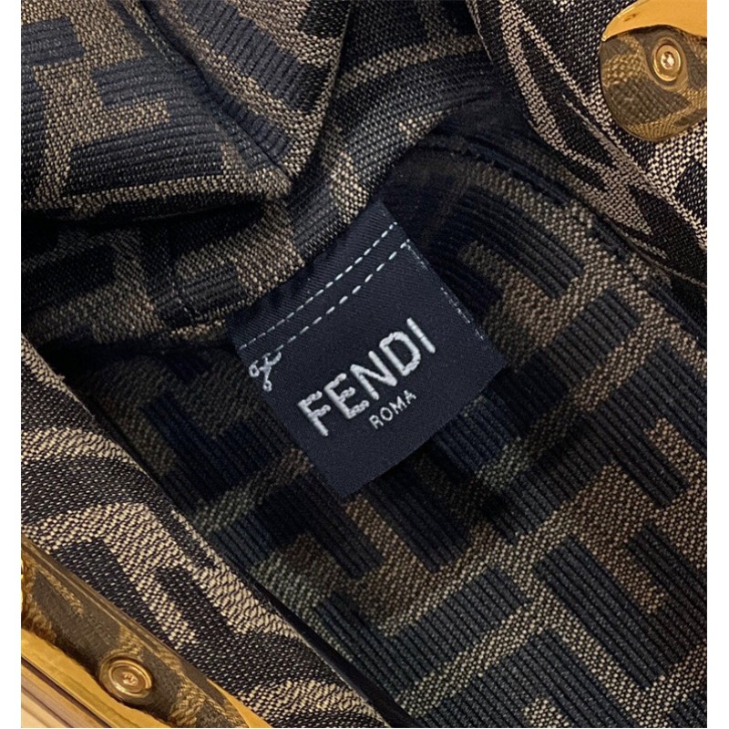 Fendi First Small Beige leather bag 8BP129ABVEF15KR