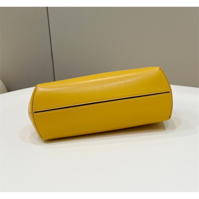 Fendi First Small Yellow leather bag 8BP129ABVEF192E