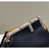 Fendi First Small Black leather and python leather bag 8BP129AGWRF1G5K