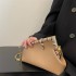 Fendi First Small Beige leather bag with exotic details 8BP129AGWRF1GEM