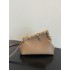 Fendi First Small Beige leather bag with exotic details 8BP129AGWRF1GEM