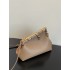 Fendi First Small Beige leather bag with exotic details 8BP129AGWRF1GEM