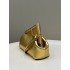 Fendi First Small Gold laminated leather bag 8BP129AISPF0RXU