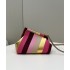 Fendi First Small Leather bag with multicolor inlay 8BP129AJS8F0MWU
