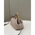 Fendi First Small Pink leather and python leather bag 8BP129AKKUF1HOP