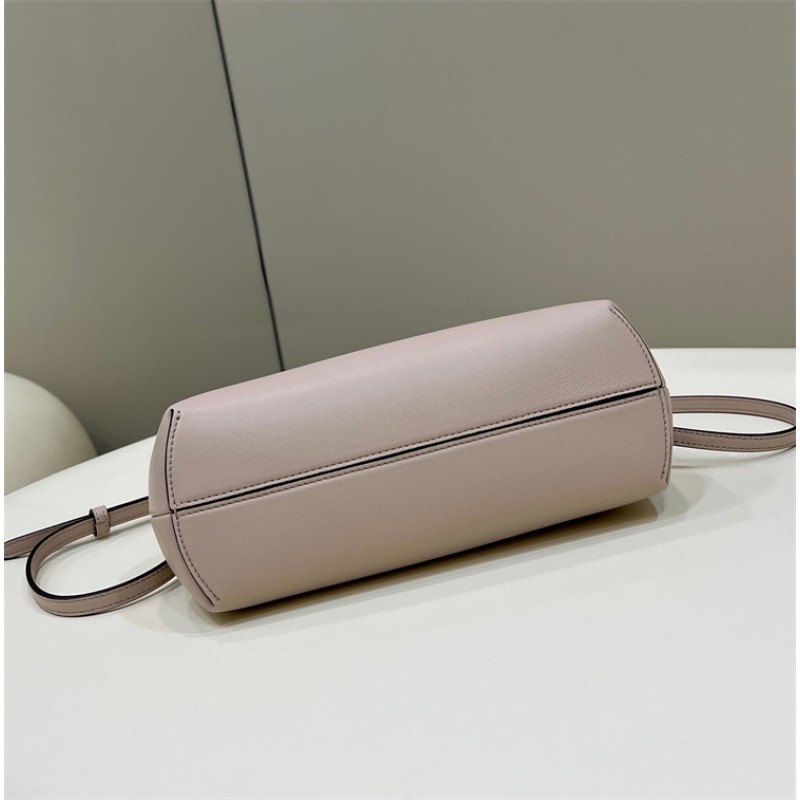 Fendi First Small Pink leather and python leather bag 8BP129AKKUF1HOP