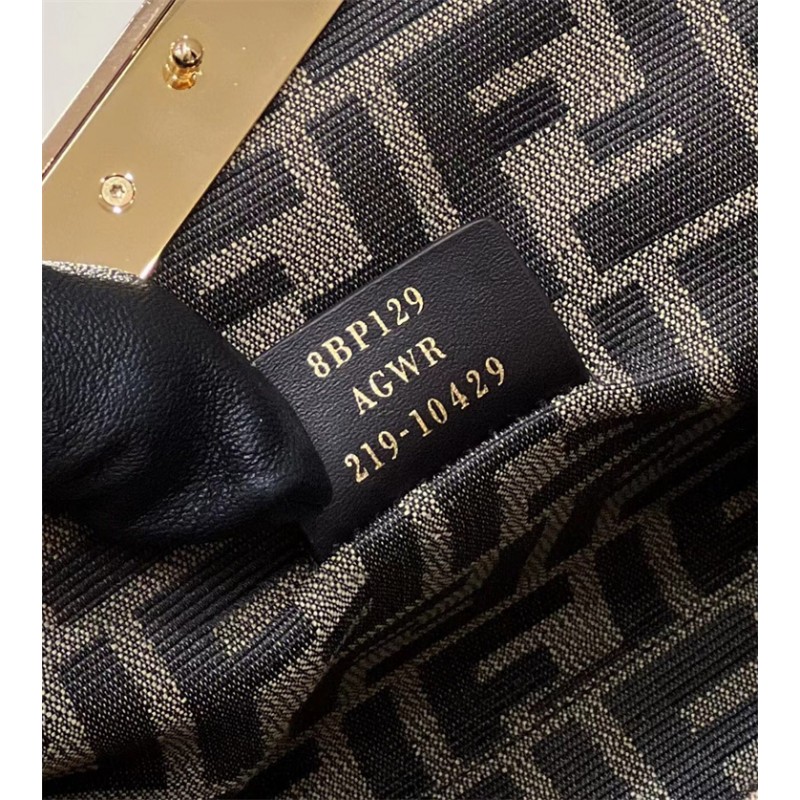 Fendi First Small Pink leather and python leather bag 8BP129AKKUF1HOQ