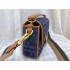 Fendi Iconic medium Baguette canvas bag dark blue 8BR600A9P2F1A18