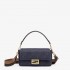 Fendi Iconic medium Baguette canvas bag dark blue 8BR600AC9OF19PO