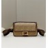 Fendi Iconic medium Baguette canvas bag beige 8BR600AC9OF1DSZ