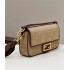 Fendi Iconic medium Baguette canvas bag beige 8BR600AC9OF1DSZ