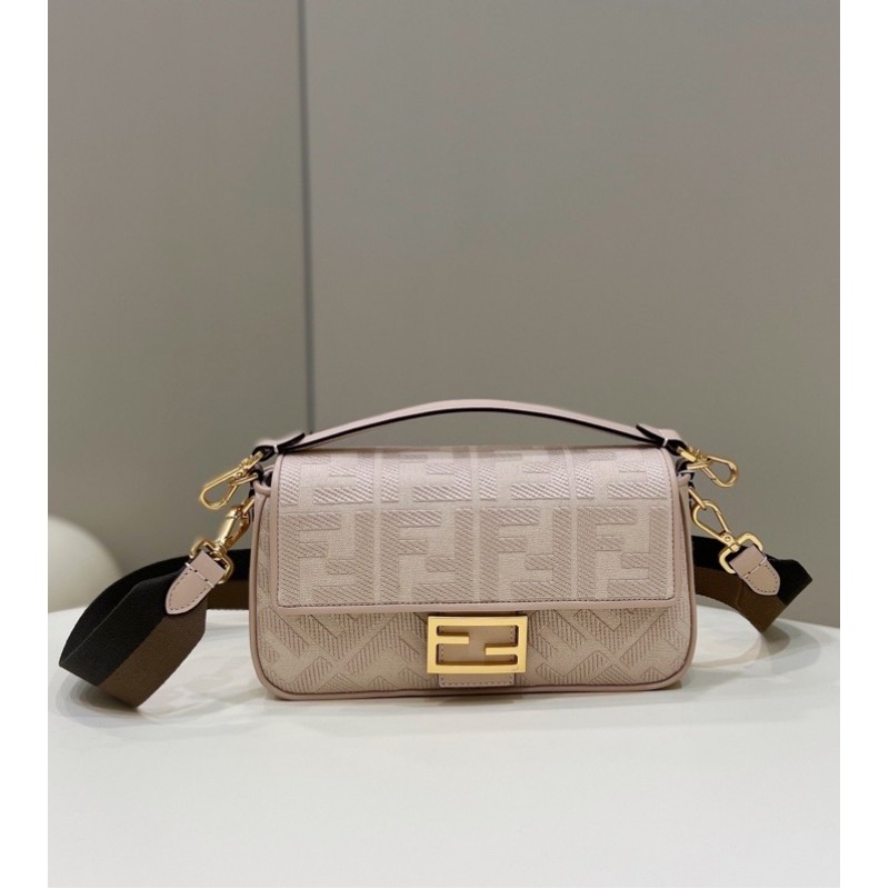Fendi Iconic medium Baguette canvas bag 8BR600AC9OF1F7L