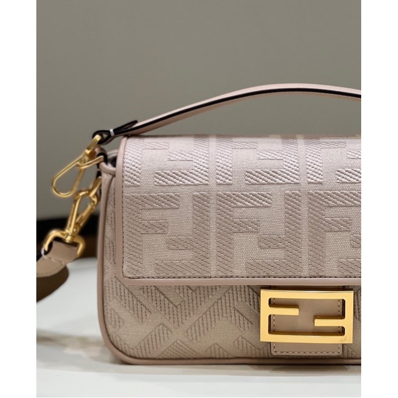 Fendi Iconic medium Baguette canvas bag 8BR600AC9OF1F7L