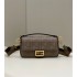 Fendi Iconic medium Baguette grey canvas bag 8BR600AC9OF1F7M