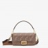 Fendi Iconic medium Baguette grey canvas bag 8BR600AC9OF1F7M