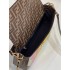 Fendi Iconic medium Baguette FF glazed fabric bag 8BR600AJH0F1HB5