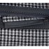 Fendi Iconic medium Baguette bag made of gray houndstooth wool with the  FF embroidery 8BR600AKRZF1J5M