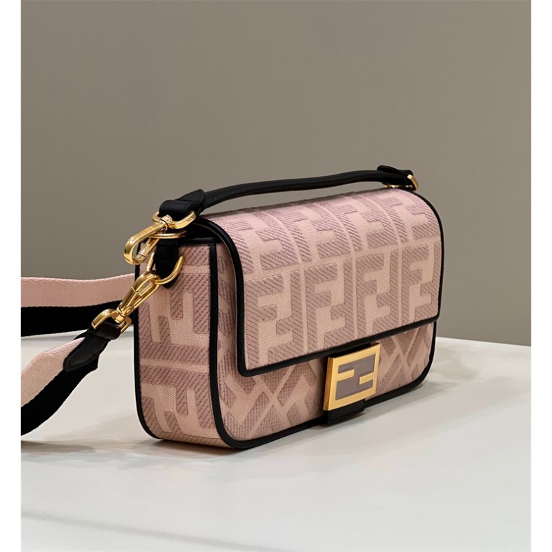 Fendi Iconic medium Baguette canvas bag 8BR600ABB