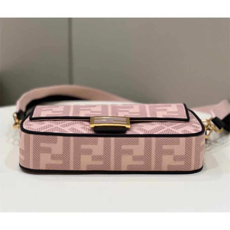 Fendi Iconic medium Baguette canvas bag 8BR600ABB