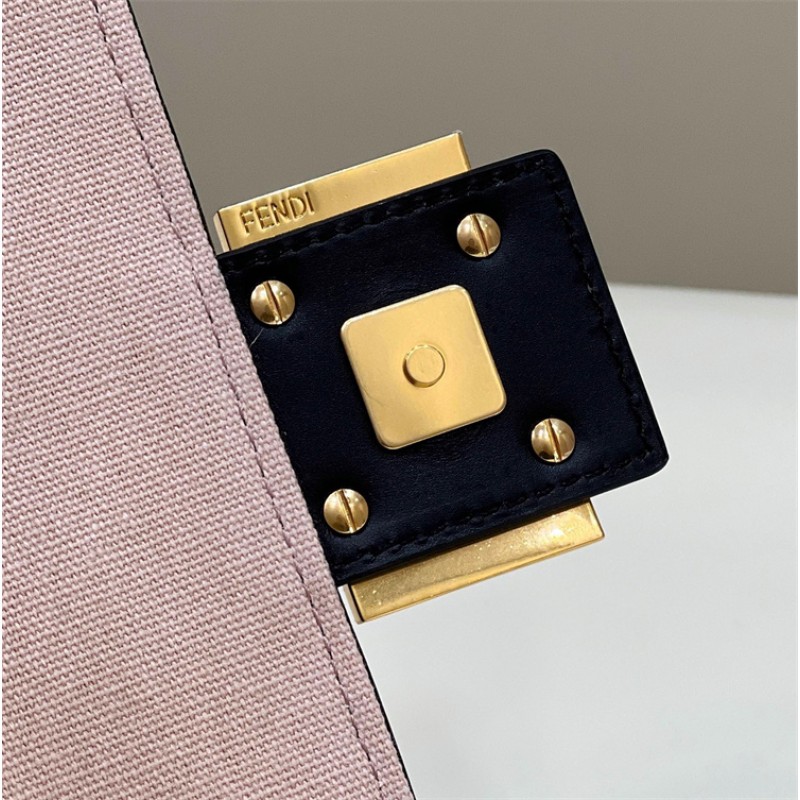 Fendi Iconic medium Baguette canvas bag 8BR600ABB