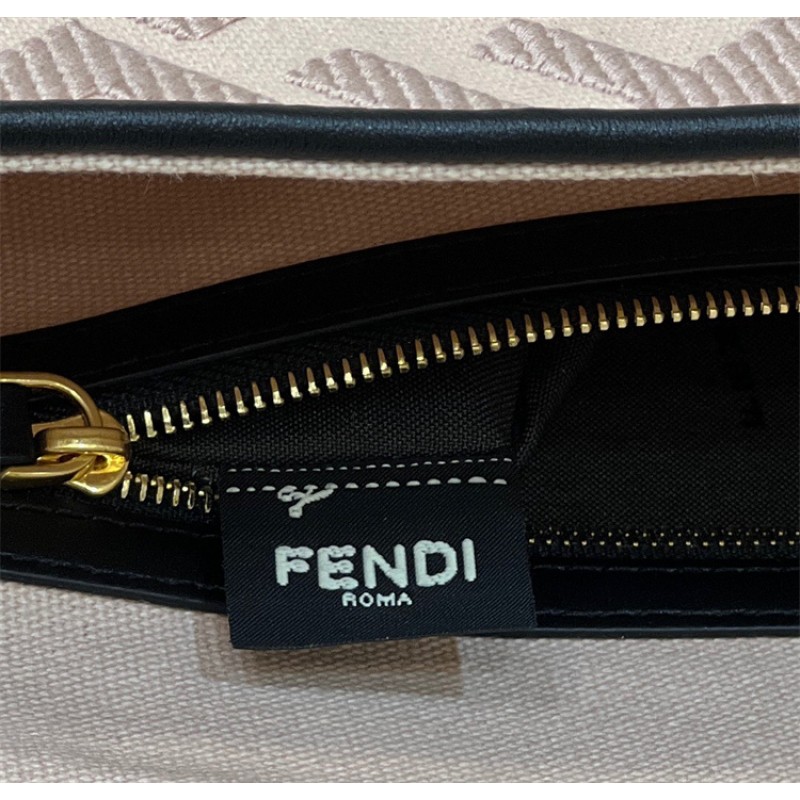 Fendi Iconic medium Baguette canvas bag 8BR600ABB