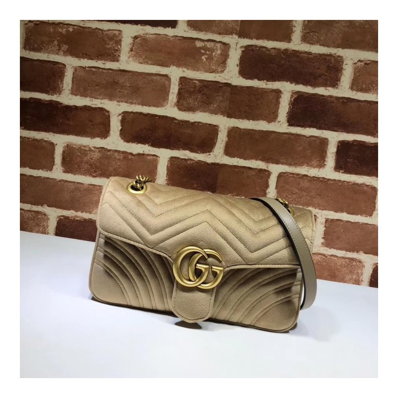 Gucci GG Marmont Velvet Shoulder Bag 443497