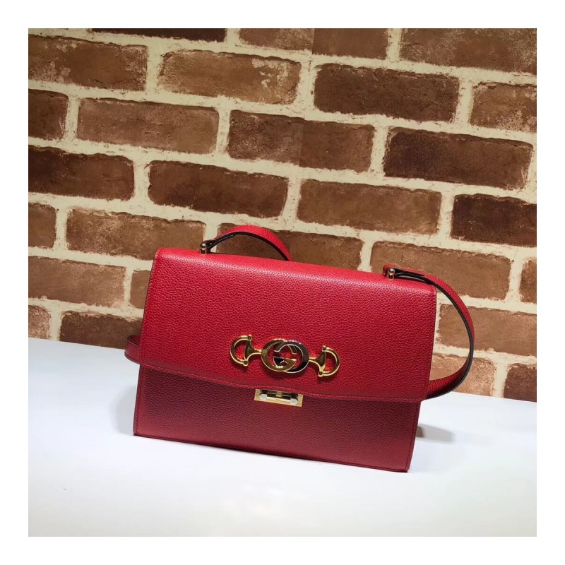 Gucci Zumi Grainy Leather Small Shoulder Bag 576388