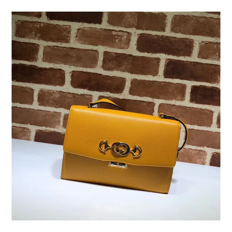 Gucci Zumi Grainy Leather Small Shoulder Bag 576388