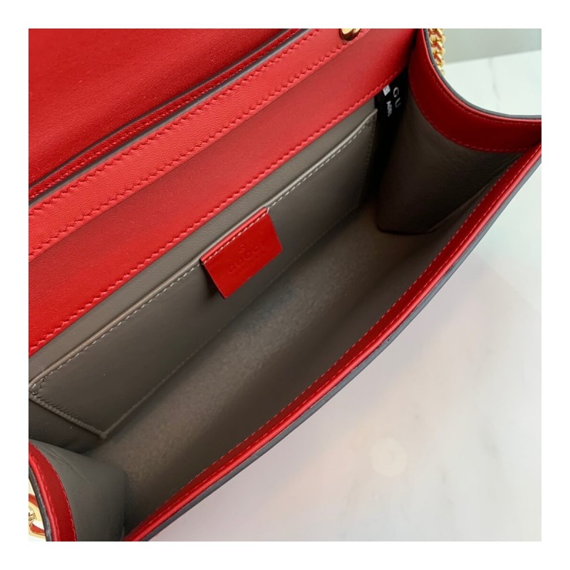 Gucci Zumi Smooth Leather Small Shoulder Bag 572375