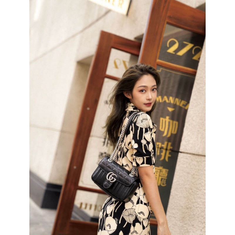 Gucci GG Marmont Mini Shoulder Bag 446744