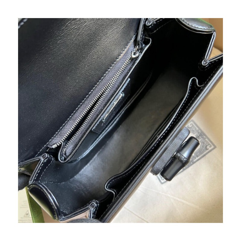 Gucci Small Top Handle Bag with Bamboo 675797