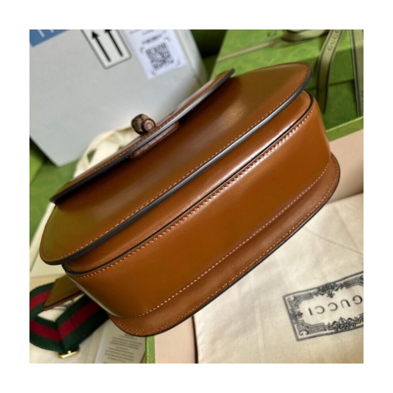 Gucci Small Top Handle Bag with Bamboo 675797