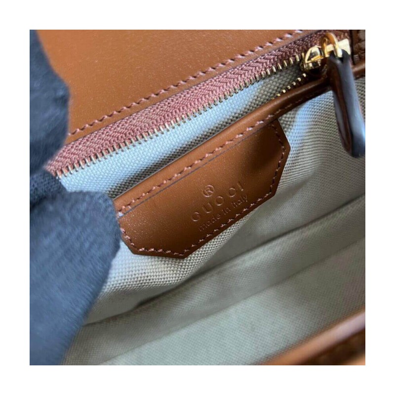 Gucci Small Top Handle Bag with Bamboo 675797