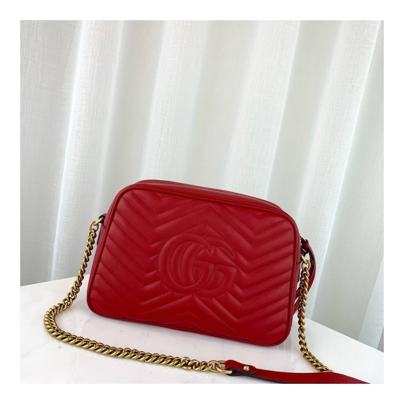 Gucci GG Marmont Medium Matelasse Shoulder Bag 443499