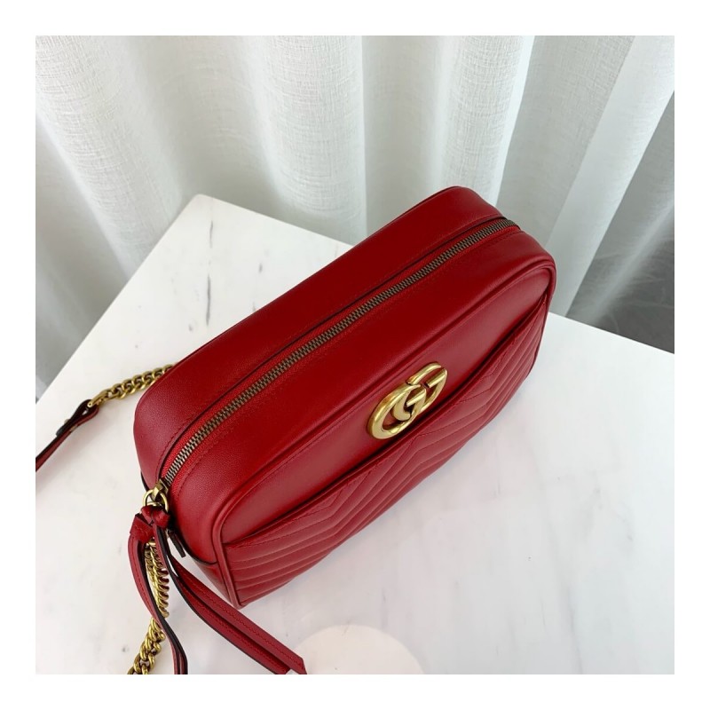 Gucci GG Marmont Medium Matelasse Shoulder Bag 443499