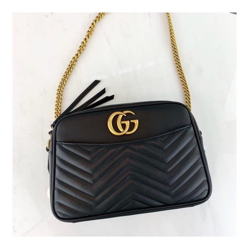 Gucci GG Marmont Medium Matelasse Shoulder Bag 443499