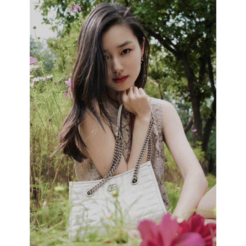 Gucci GG Marmont Small Tote Bag 681483