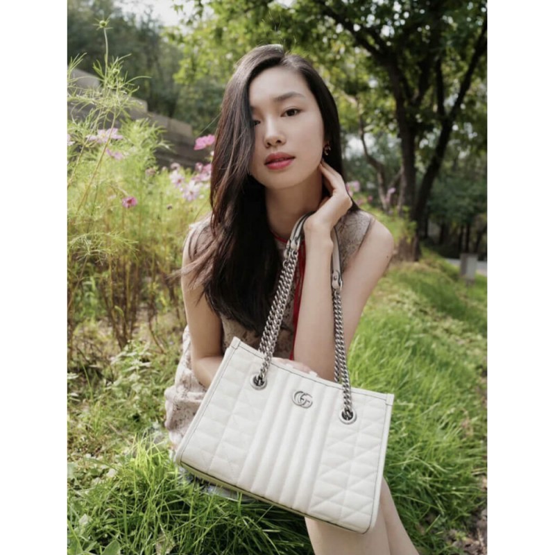 Gucci GG Marmont Small Tote Bag 681483