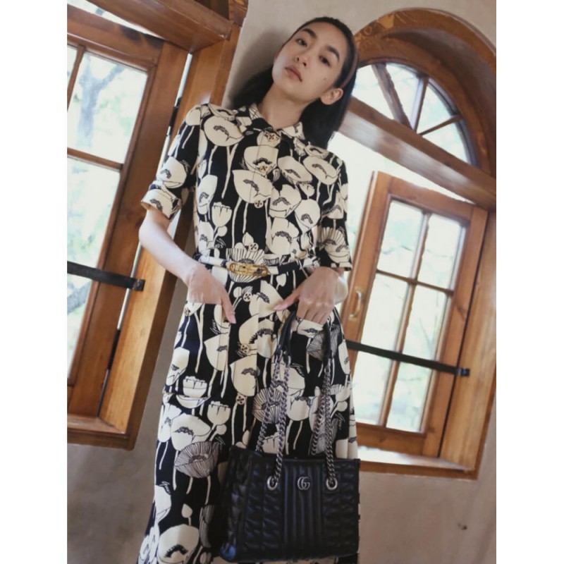 Gucci GG Marmont Small Tote Bag 681483