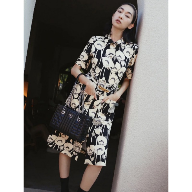 Gucci GG Marmont Small Tote Bag 681483