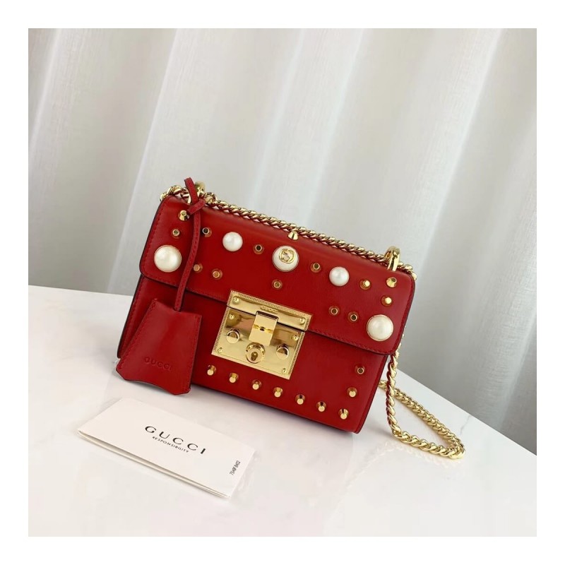 Gucci Padlock Bee Star Small Shoulder Bag 432182
