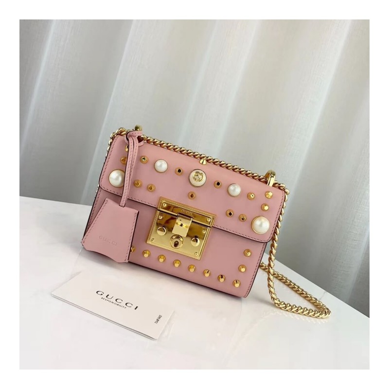 Gucci Padlock Bee Star Small Shoulder Bag 432182