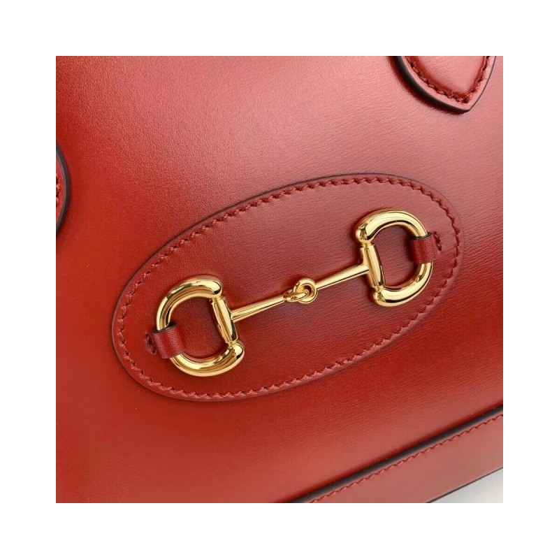 Gucci 1955 Horsebit Leather Small Top Handle Bag 621220
