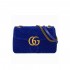 Gucci GG Marmont Medium Velvet Shoulder Bag 443496