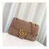 Gucci GG Marmont Matelassé Shoulder Bag With Studs 443496