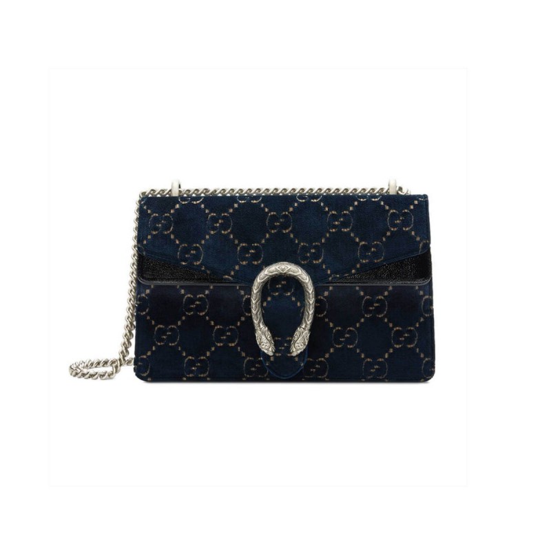 Gucci Dionysus GG Velvet Small Shoulder Bag 400249