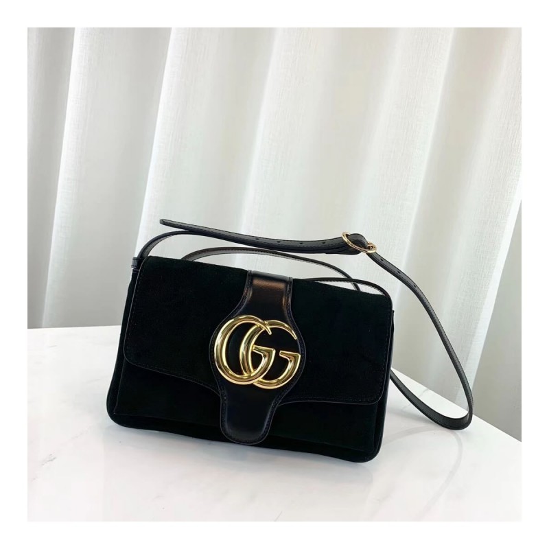 Gucci Suede Arli Small Shoulder Bag 550129