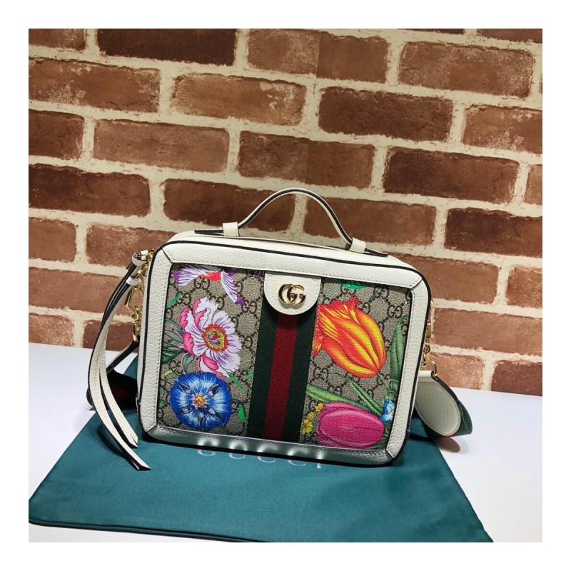 Gucci Ophidia GG Flora Small Shoulder Bag 550622