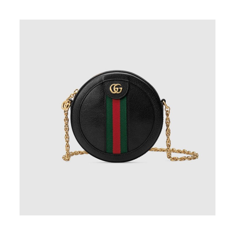 Gucci Ophidia Mini Round Shoulder Bag 550618