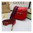 Gucci Lady Web Calfskin Leather Shoulder Bag 384821